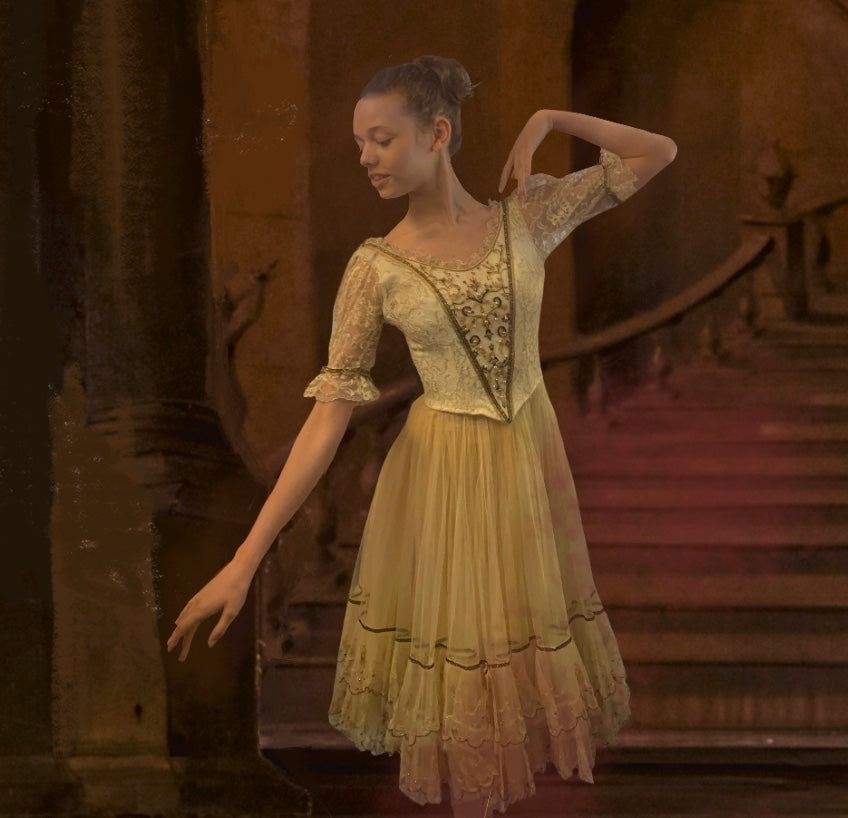 Golden Bolshoi ballet dress - Hire only – Just Ballet