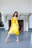 Golden yellow dresses - up to 8 available - Hire only