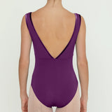 Bullet Pointe Velvet Trim Leotard