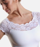 So Danca lace top leotard SL-16