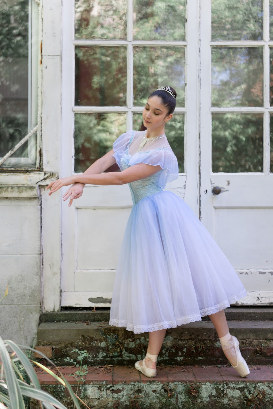 Light blue tutu dress best sale