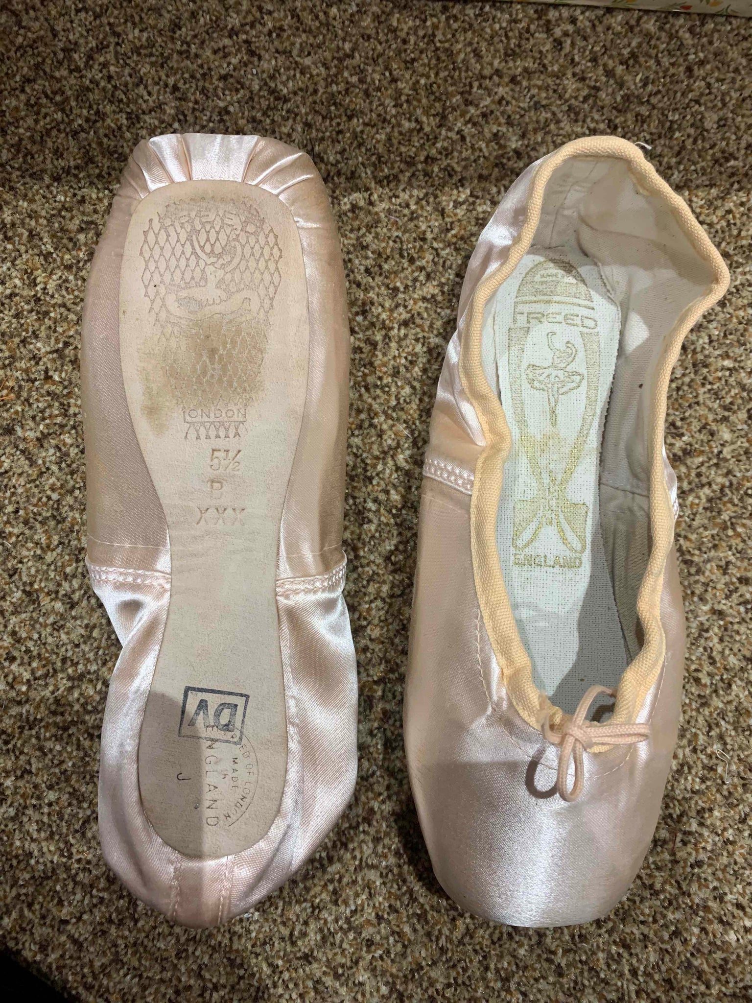 Freed Classic Pointe shoes 5.5 XXX 'B' Maker – Just Ballet